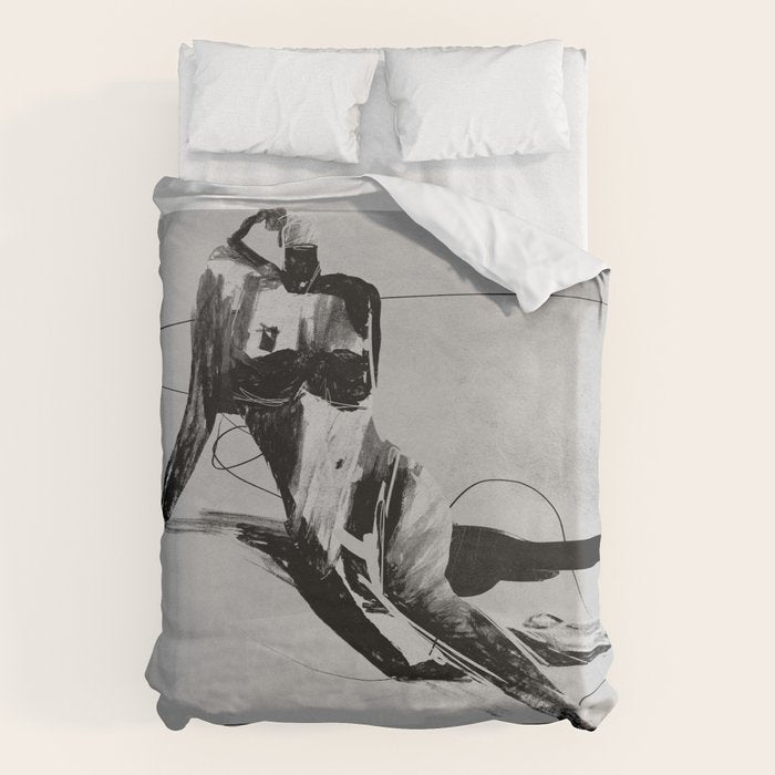 Female Figure 3 Duvet Cover Gallery Image 6