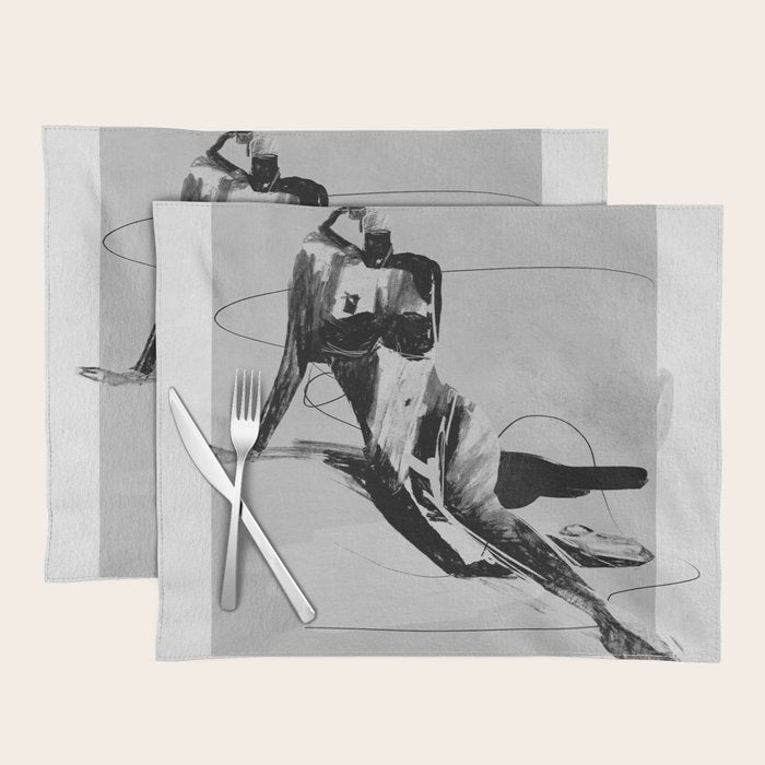 Female Figure 3 Placemat Gallery Image 1