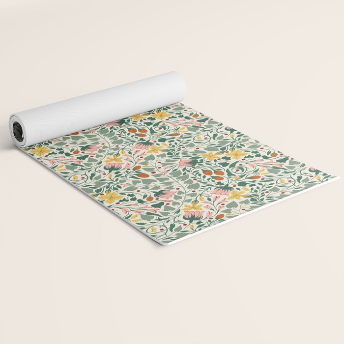 Folklore Vine Yoga Mat Gallery Image 2