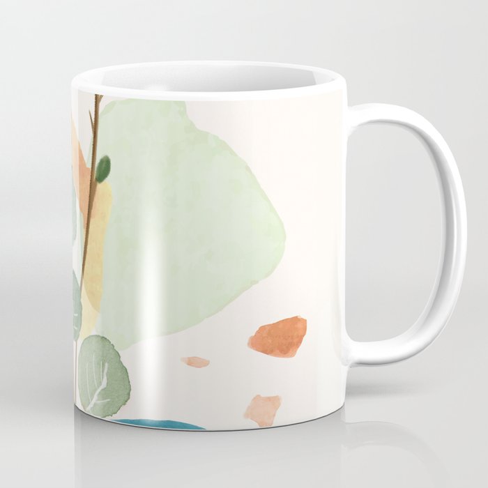Modern Abstract Watercolour Art IV Coffee Mug Gallery Image 1