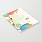 Modern Abstract Watercolour Art IV Notebook Gallery Image 2
