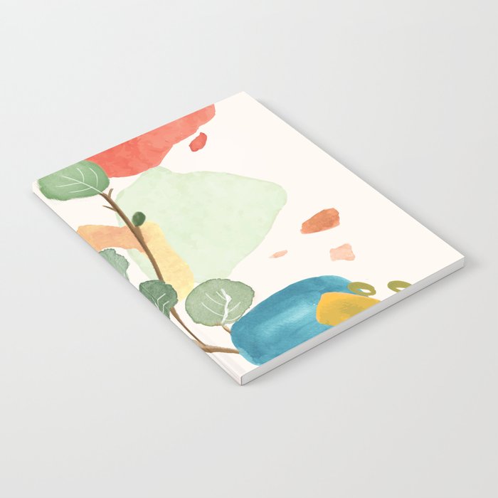 Modern Abstract Watercolour Art IV Notebook Gallery Image 2