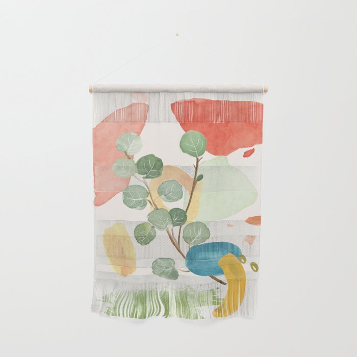 Modern Abstract Watercolour Art IV Wall Hanging Gallery Image 1
