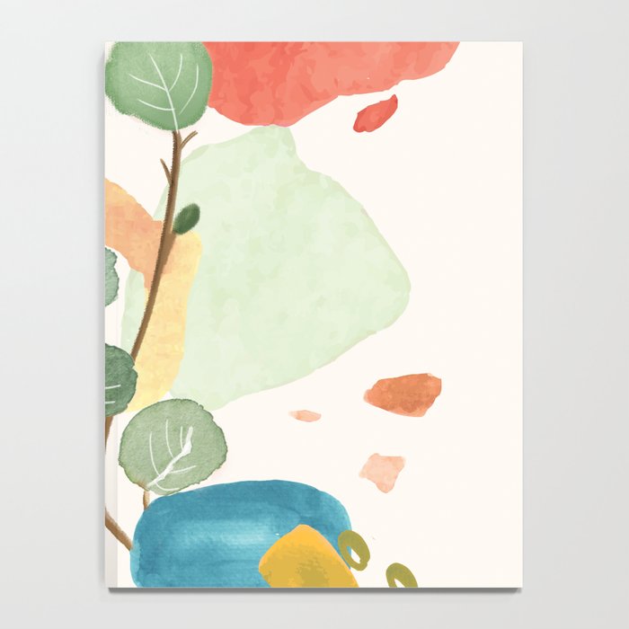 Modern Abstract Watercolour Art IV Notebook Gallery Image 4