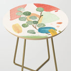 Modern Abstract Watercolour Art IV Side Table Gallery Image 2