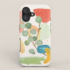Modern Abstract Watercolour Art IV iPhone Case Gallery Image 1