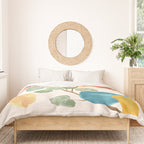 Modern Abstract Watercolour Art IV Duvet Cover Gallery Image 3