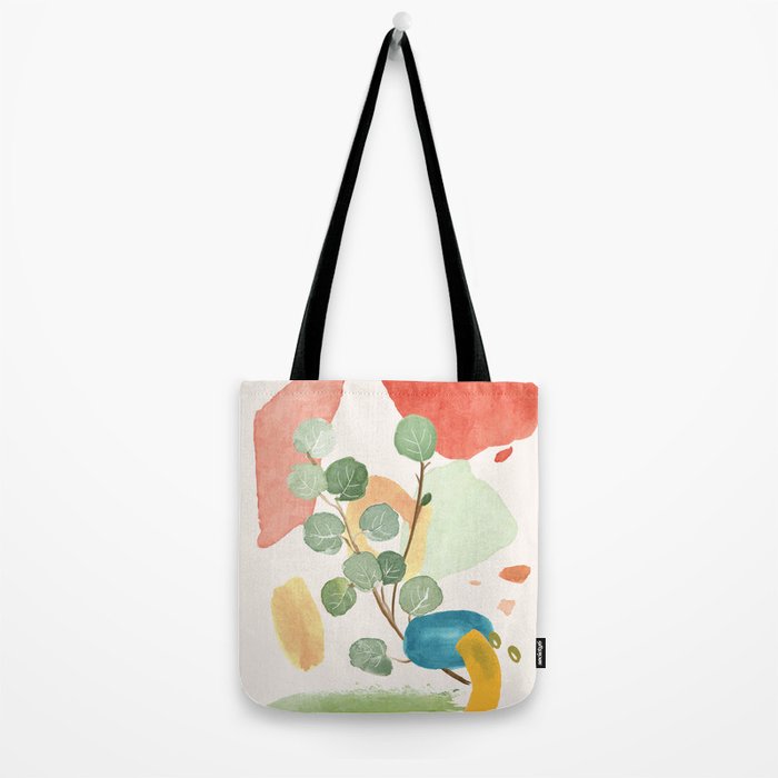 Modern Abstract Watercolour Art IV Tote Bag Gallery Image 2