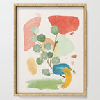 Modern Abstract Watercolour Art IV Serving Tray Gallery Image 1