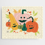 Cute scary pumpkins Jigsaw Puzzle Gallery Image 1