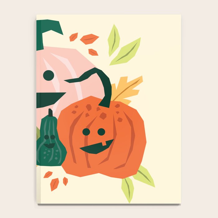 Cute scary pumpkins Notebook Gallery Image 4