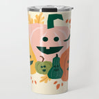 Cute scary pumpkins Travel Mug Gallery Image 1