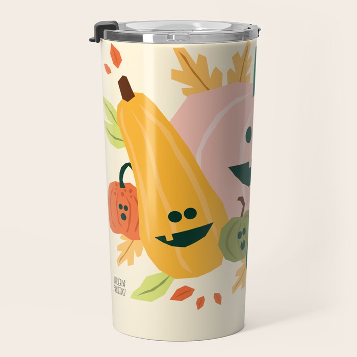 Cute scary pumpkins Travel Mug Gallery Image 3