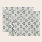 Stamped Floral Placemat Gallery Image 1