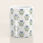 Stamped Floral Coffee Mug Gallery Image 4