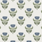 Stamped Floral Coffee Mug Gallery Image 2