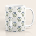 Stamped Floral Coffee Mug Gallery Image 1