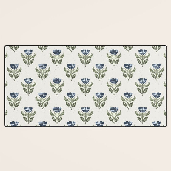 Stamped Floral Desk Mat Gallery Image 3