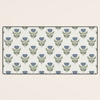 Stamped Floral Desk Mat Gallery Image 3