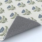 Stamped Floral Rug Gallery Image 4