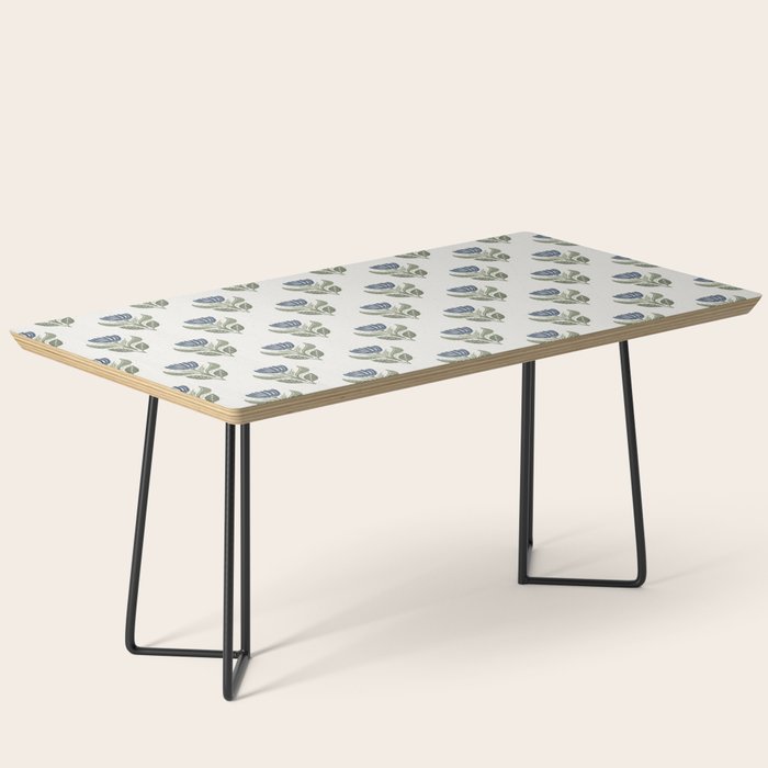 Stamped Floral Coffee Table Gallery Image 1