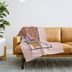 Leo Plant Throw Blanket Gallery Image 1