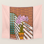 Leo Plant Wall Tapestry Gallery Image 4