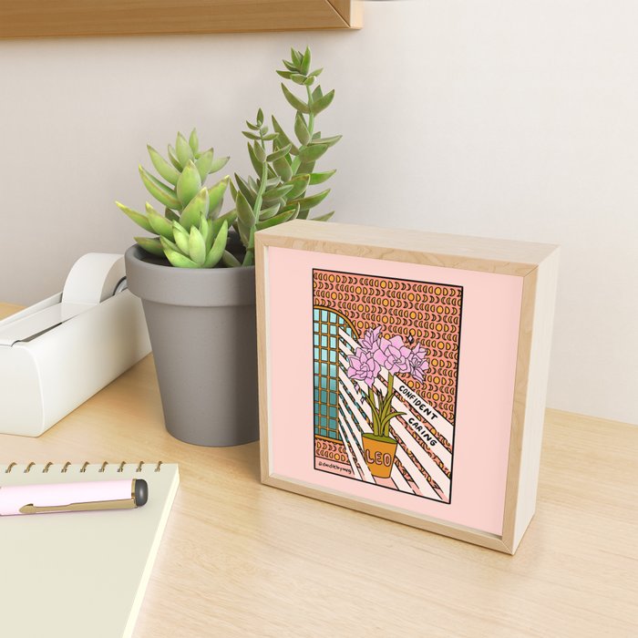 Leo Plant Mini Art Print Gallery Image 2
