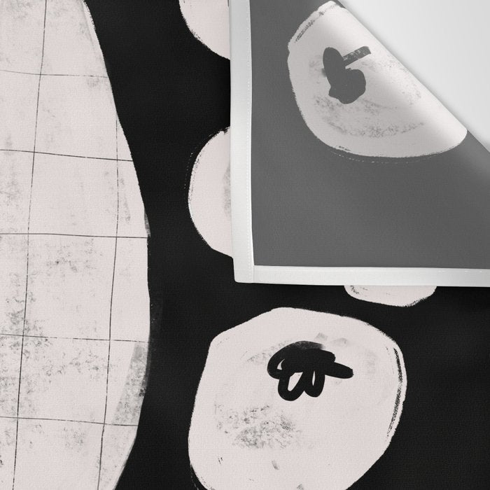 Abstract Fruit Black Wall Tapestry Gallery Image 3