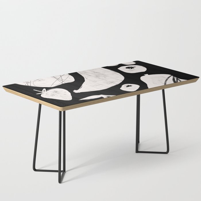 Abstract Fruit Black Coffee Table Gallery Image 1