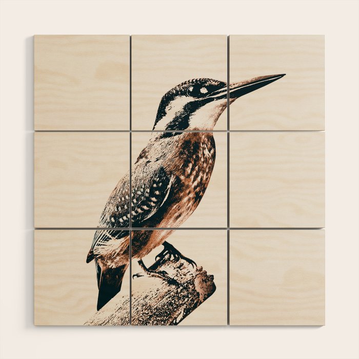 BIRD Wood Wall Art Gallery Image 1