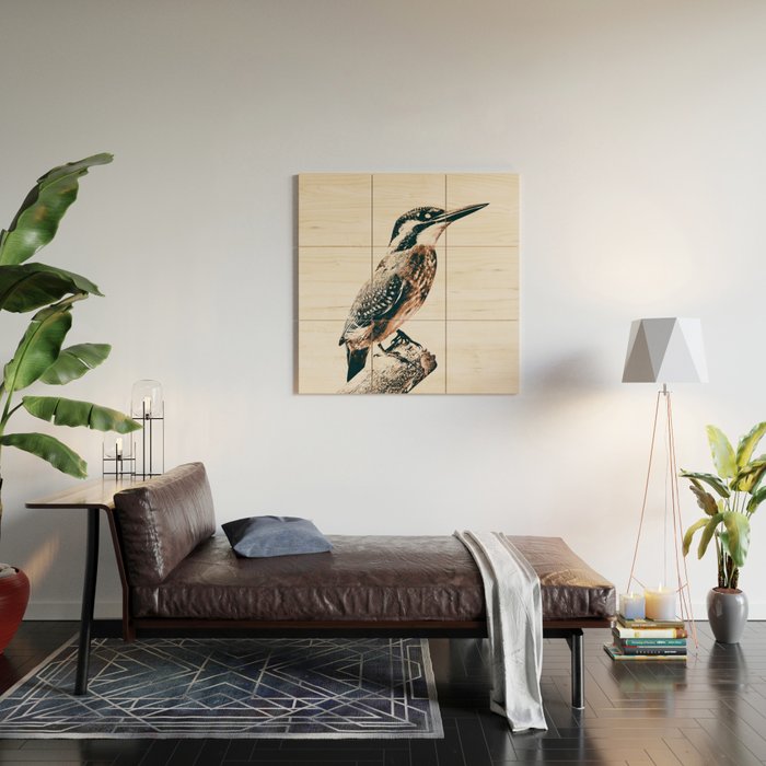 BIRD Wood Wall Art Gallery Image 2