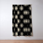 Freckled Suns - black and cream Window Curtain Gallery Image 3