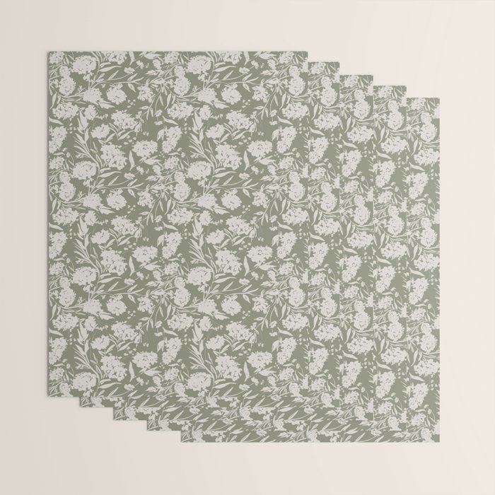 Evergreen Garden Wrapping Paper Gallery Image 3