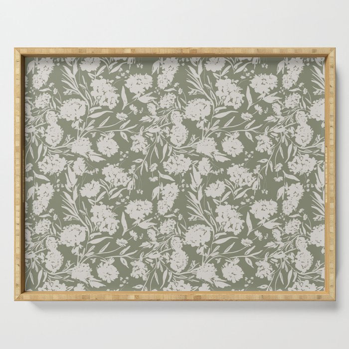 Evergreen Garden Serving Tray Gallery Image 1