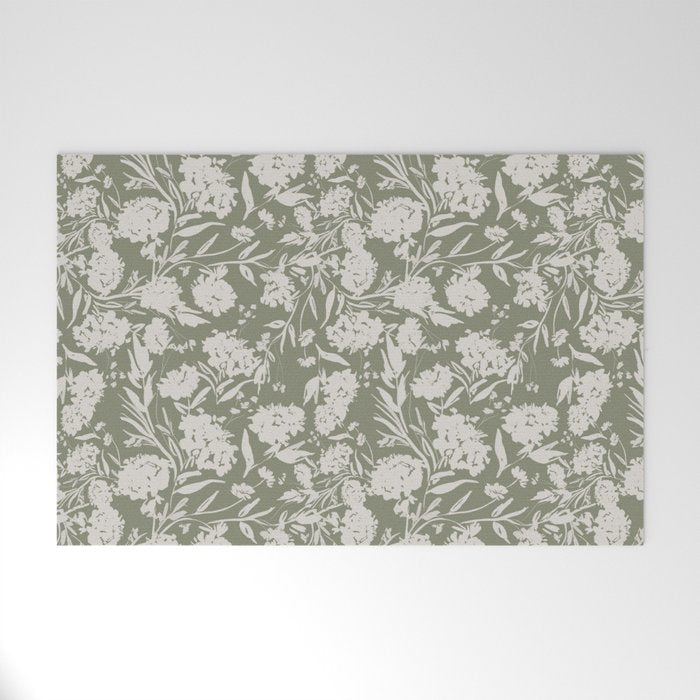 Evergreen Garden Welcome Mat Gallery Image 1