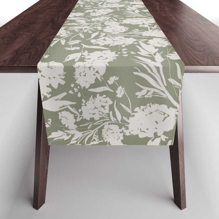 Evergreen Garden Table Runner Gallery Image 1