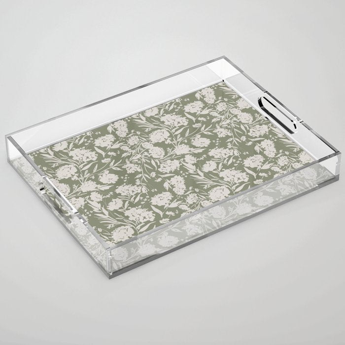 Evergreen Garden Acrylic Tray Gallery Image 1