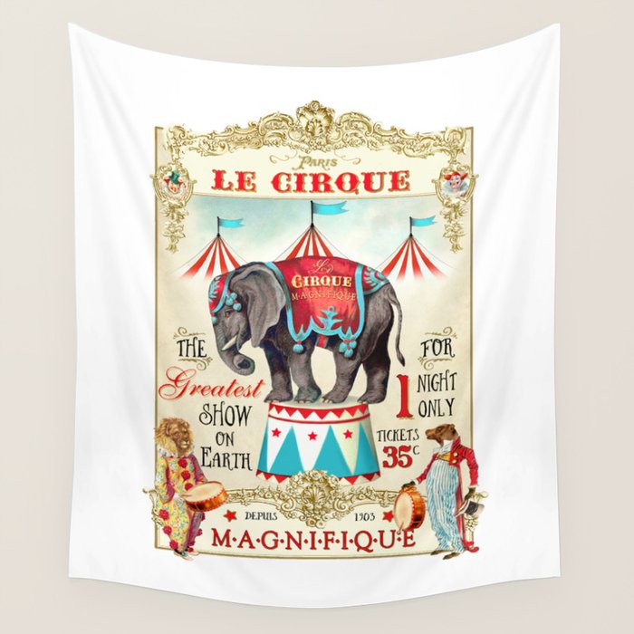The Circus is in town Wall Tapestry Gallery Image 4