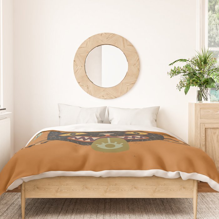 Spooky Cat Duvet Cover Gallery Image 3