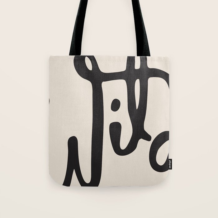 wild abstract Tote Bag Gallery Image 1