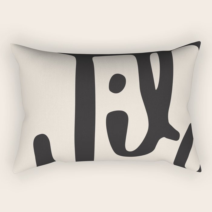 wild abstract Rectangular Pillow Gallery Image 1