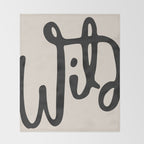 wild abstract Throw Blanket Gallery Image 2