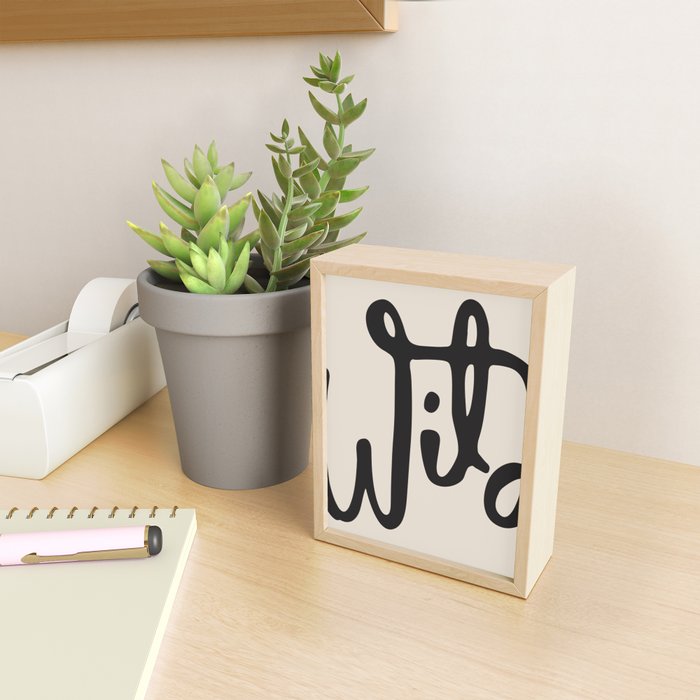 wild abstract Mini Art Print Gallery Image 2