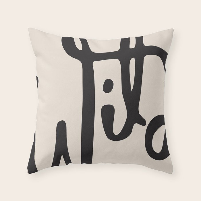 wild abstract Throw Pillow Gallery Image 6