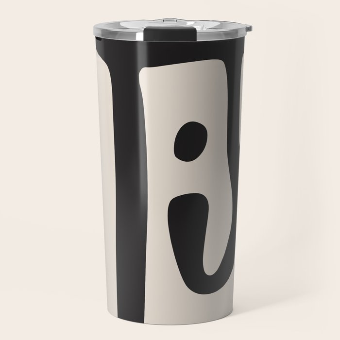 wild abstract Travel Mug Gallery Image 1