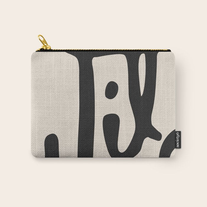 wild abstract Carry All Pouch Gallery Image 1