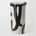 wild abstract Travel Mug Gallery Image 2