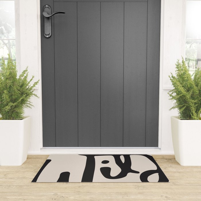 wild abstract Welcome Mat Gallery Image 3