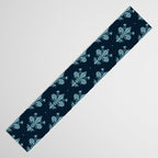 Royal Fleur De Lis In Navy Table Runner Gallery Image 3